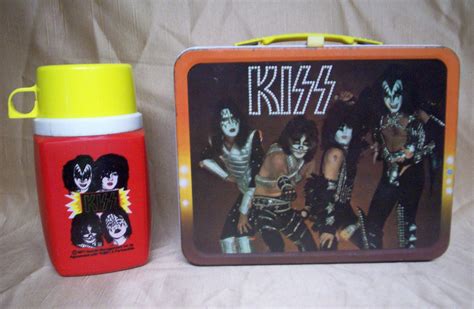 metal lunch box vintage rock bands|old style metal lunch boxes.